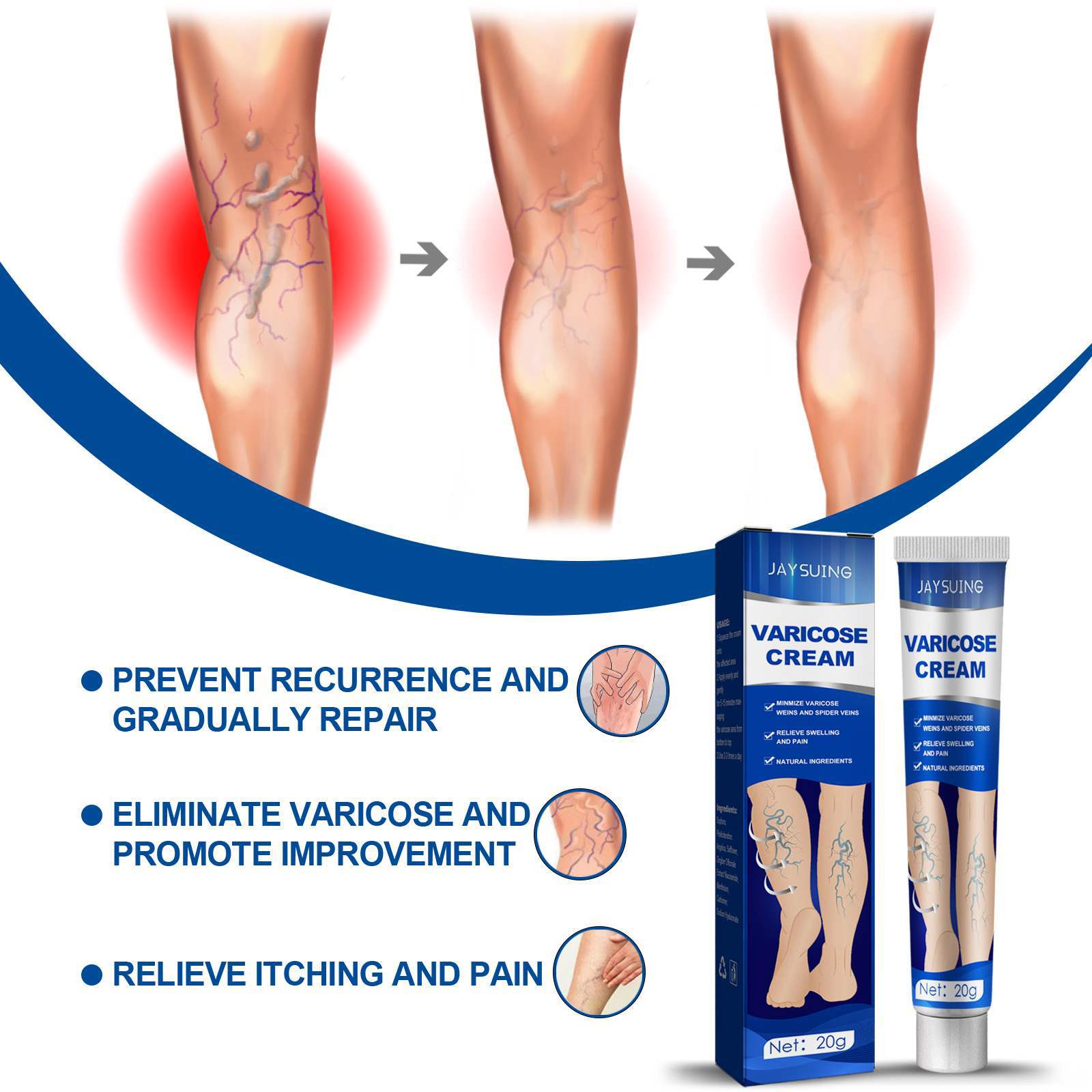 Body Neck Cream Care To Relieve Leg Discomfort
