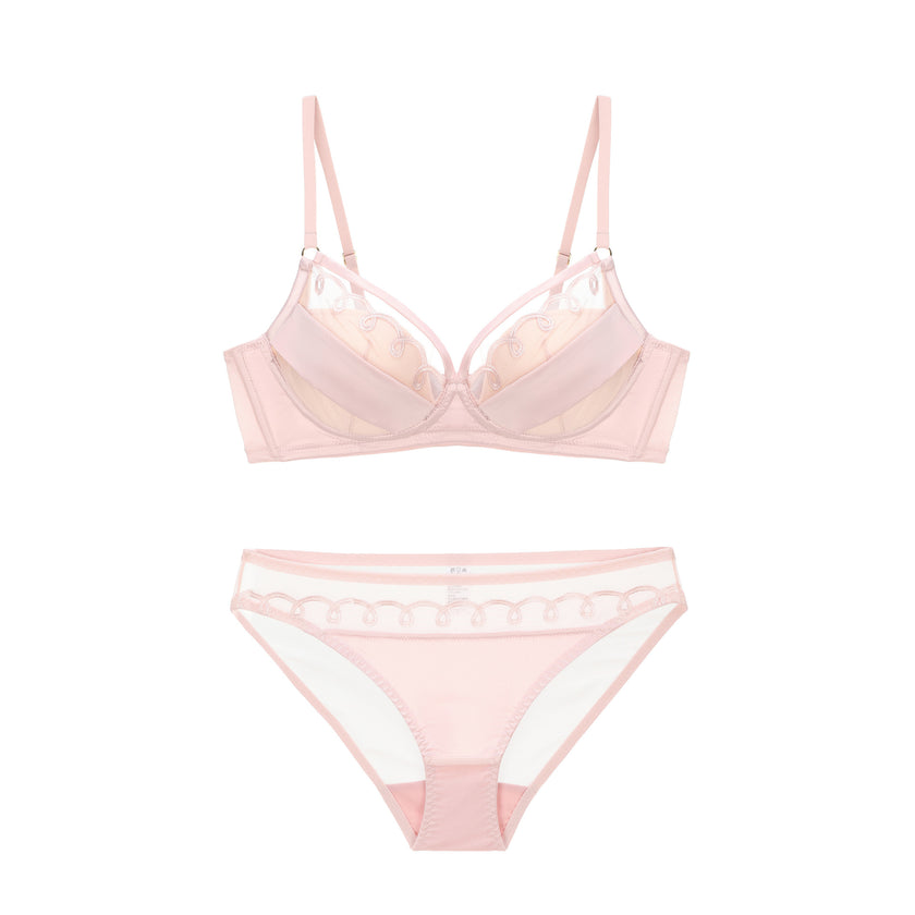 French Style Lace Comfortable Bra Underwear