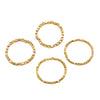 Fashion Simple Zinc Alloy Square Bracelet Suit