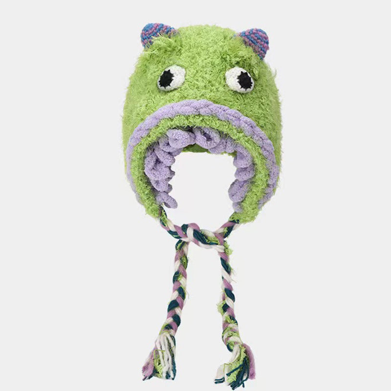 Funny Cute Japanese Ear Protection Cycling Hat