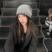 Knitted Wool Winter Warm Pile Heap Cap