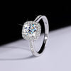 S925 Sterling Silver Moissanite Ring Women