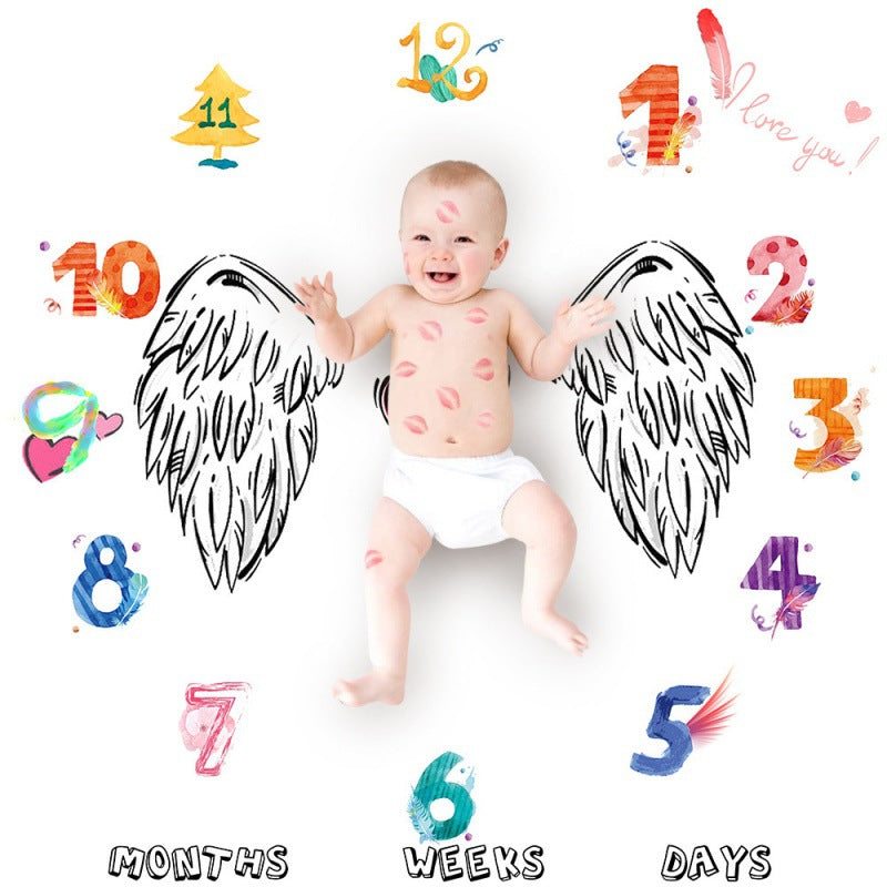 Ins Baby Photography Cloth Photo Blanket