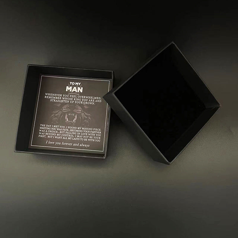 Large Size Stainless Steel Pineapple Beads Crown Bracelet