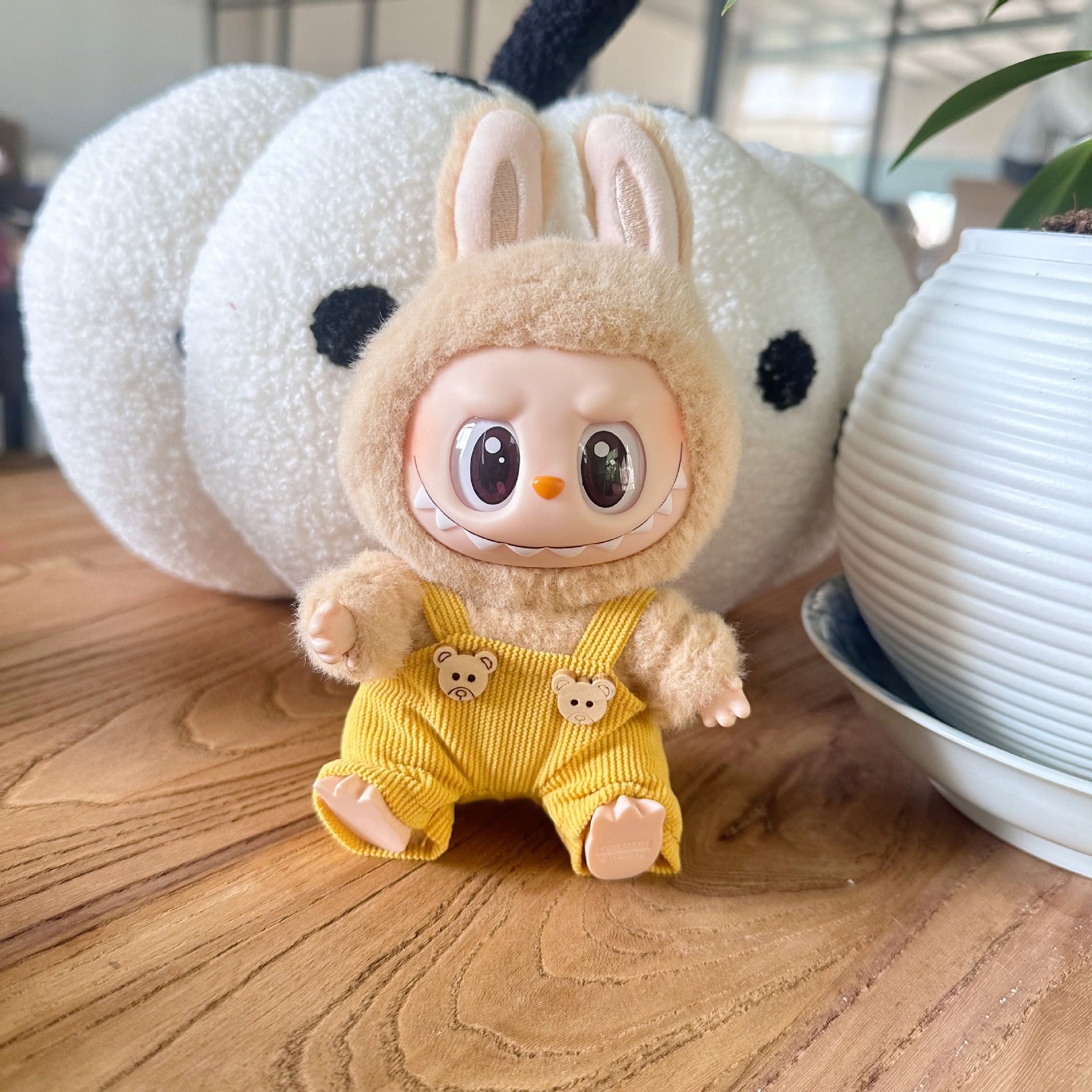Doll Clothes Doll Overalls labubu