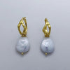 Trendy Vacuum Vapor Plating Gold High Color Retaining Earrings