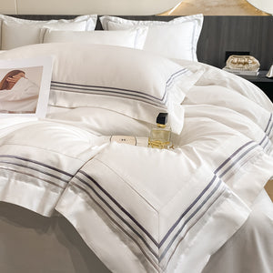 Class A 200 Long-staple Cotton Cotton Four-piece Bedding Set