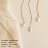 Baroque Freshwater Pearl Necklace Pendant Gold Plated Chain Necklace