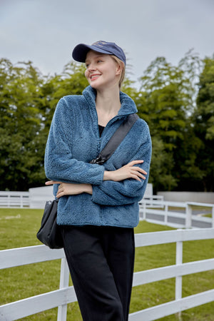 Double-sided Panda Velvet Warm Short Coat