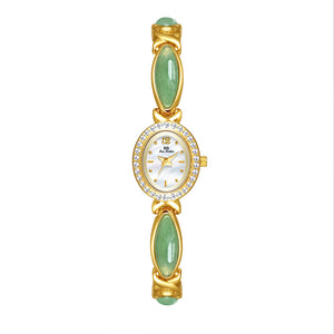 Natural Dongling Stone Hetian Jade Live Premium Chain Watch