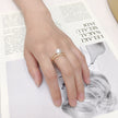 Simple AAA Zircon Natural Freshwater Pearl Ring