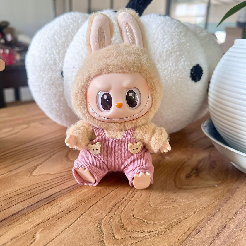 Doll Clothes Doll Overalls labubu