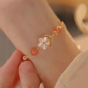 Women's Personalized Hetian Yudie Bracelet
