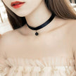 Black Necklace Clavicle Chain Advanced Sense Neckband Necklet Neck Accessories