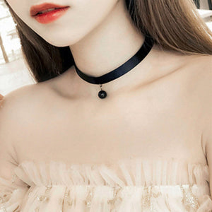 Black Necklace Clavicle Chain Advanced Sense Neckband Necklet Neck Accessories