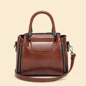 High-grade Portable Women's Large Capacity Versatile Retro Simple Shoulder Messenger Bag
