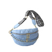 Chain Texture Slanted Chest Bag Women's Shoulder