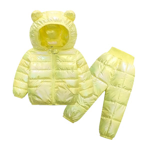 Children's Fashion Simple Lightweight Cotton Coat Suit