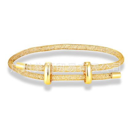 Rhinestone Net Fashion Star Bracelet