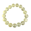 Natural Crystal Lemon Crystal Bracelet Women's Fashion Bracelet Round Beads Bracelet Citrine