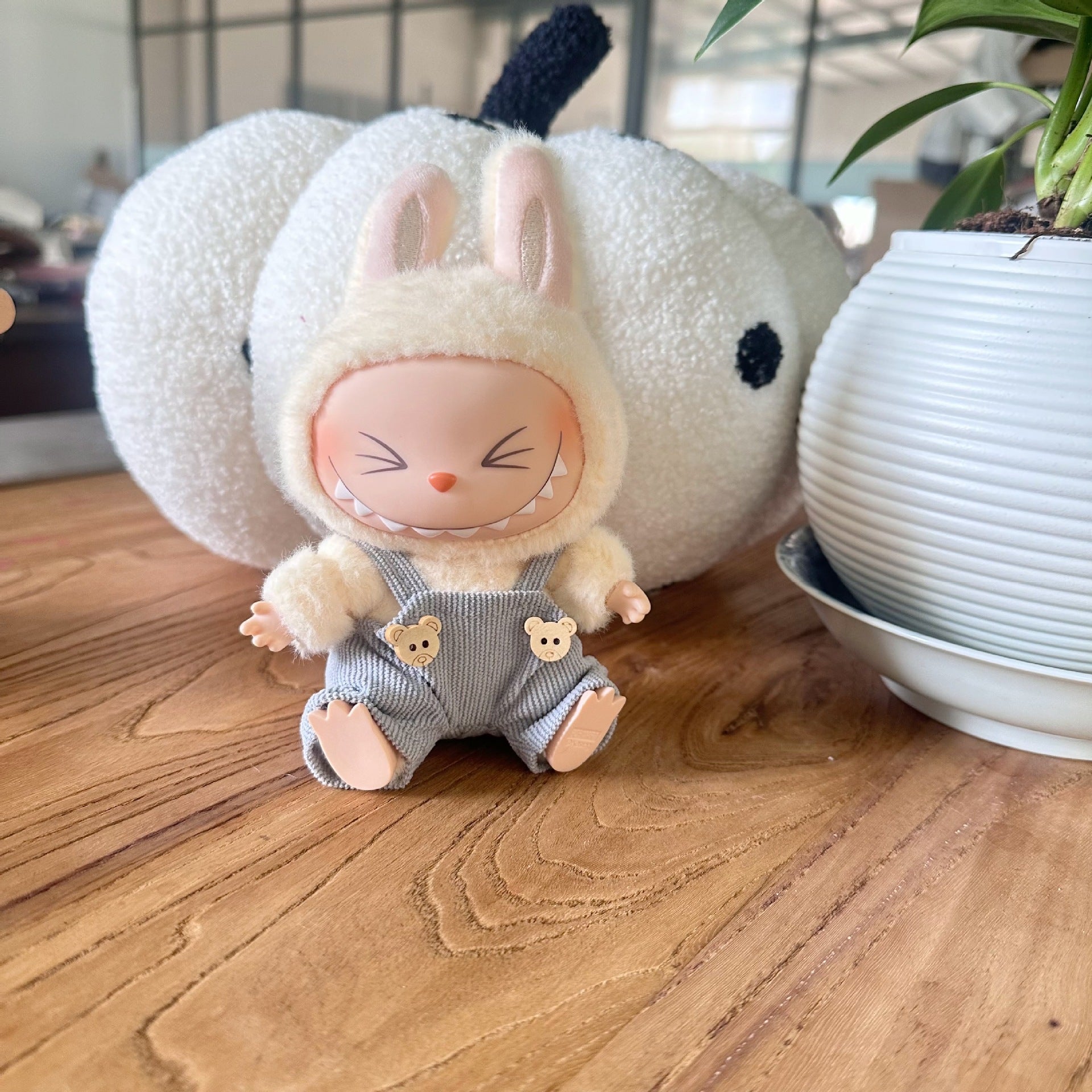 Doll Clothes Doll Overalls labubu