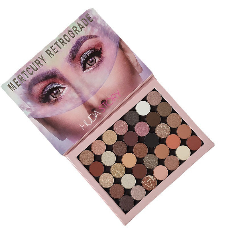 Color Magnetic Eyeshadow Palette Anti Sweat And Non-smudge Gloss Matte Eyeshadow