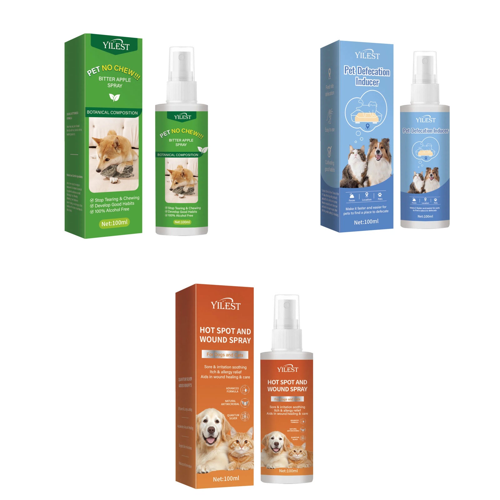 Spray Drive Away Internal And External Long-lasting Spray To Prevent Dogs And Cats Nibbling