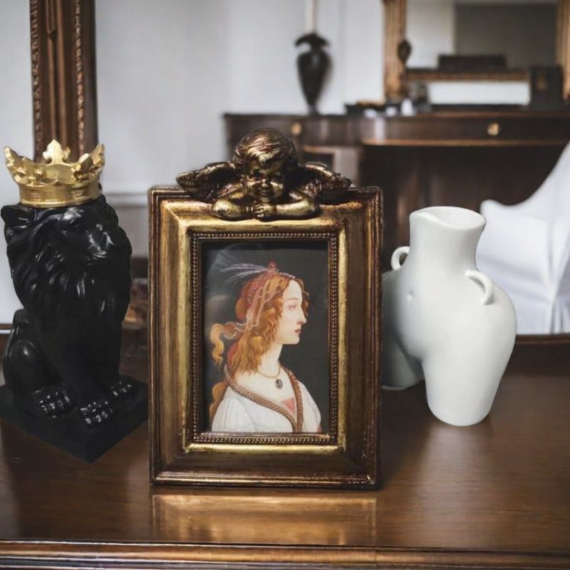 Vintage Resin Photo Frame Retro Ornaments