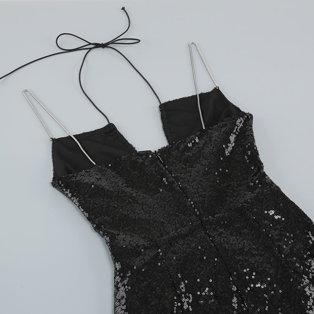 Fashion Nightclub Party New Hot Rhinestone Dress