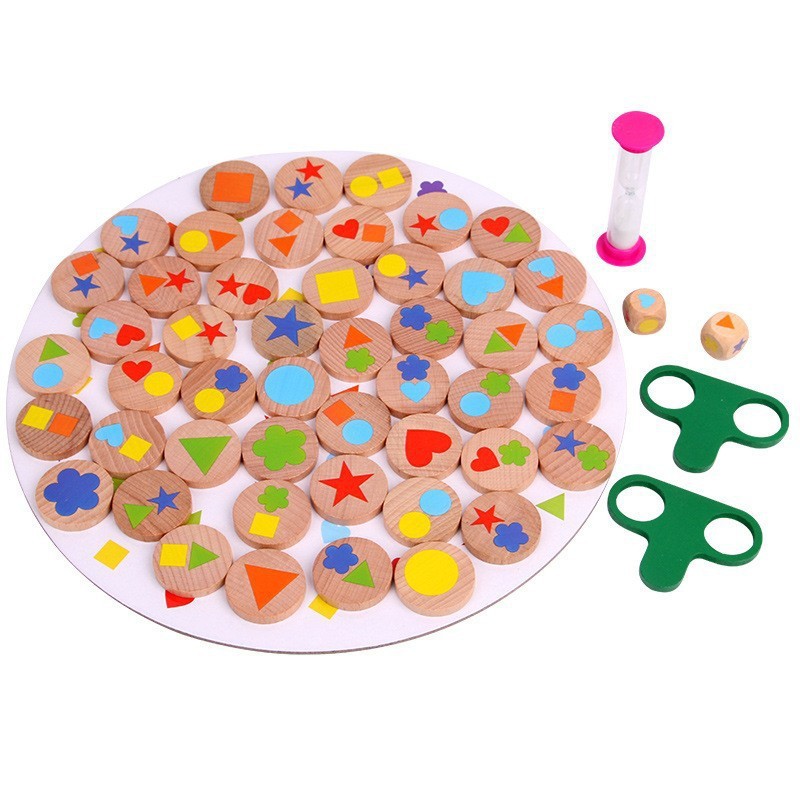 Wooden Board Game Parent-child Interactive Game Educational Toys