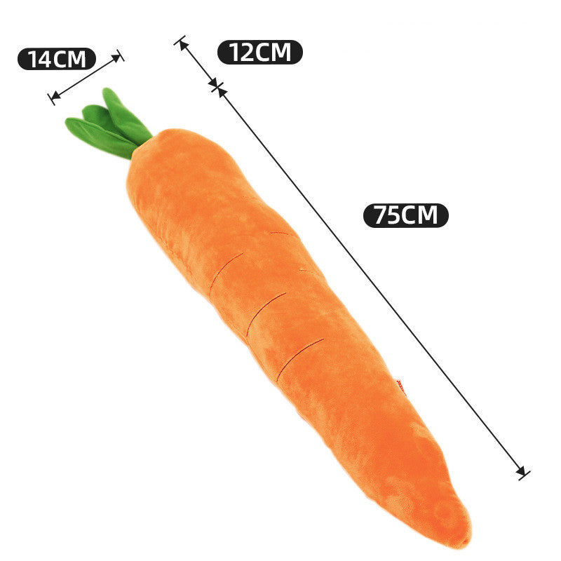 Pet Dog Carrot Shape Bite-resistant Molar Sounding Toy