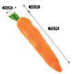 Pet Dog Carrot Shape Bite-resistant Molar Sounding Toy