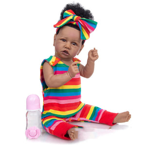 22-inch Fashion Minimalist Reborn Baby Doll Toys
