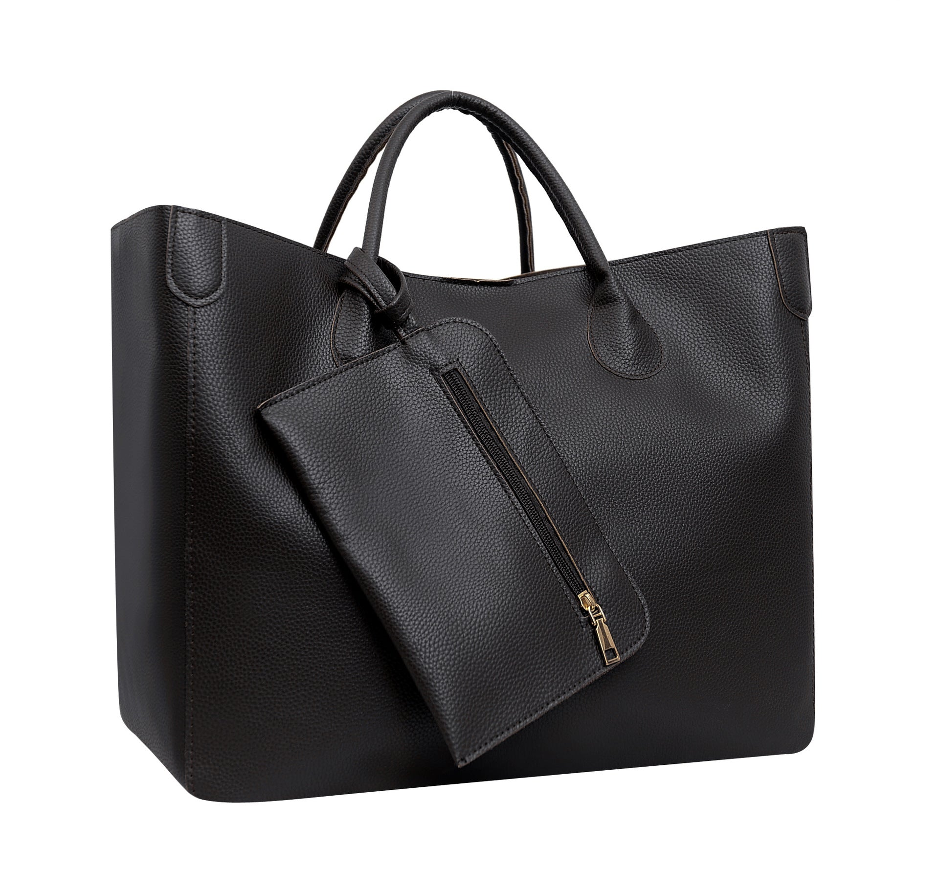 New Genuine Leather Simple And Personalized Tote Mother Handheld Women's Bag
