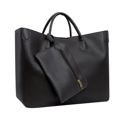 New Genuine Leather Simple And Personalized Tote Mother Handheld Women's Bag