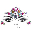Natural Resin Tattoo Stickers Masquerade Party