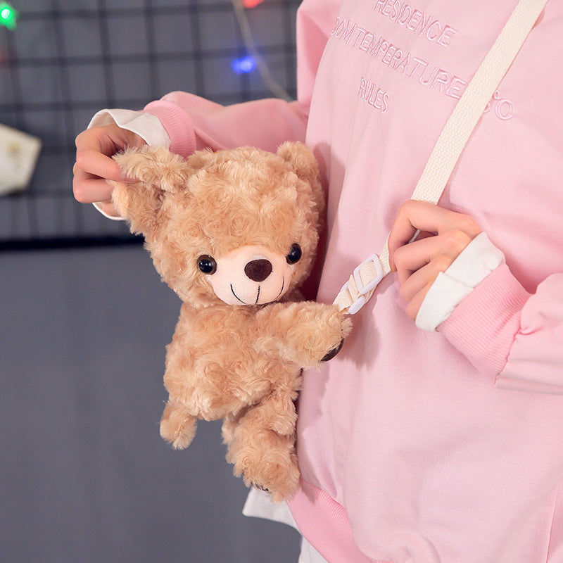 Cartoon Cute Plush Rabbit Children's Shoulder Bag