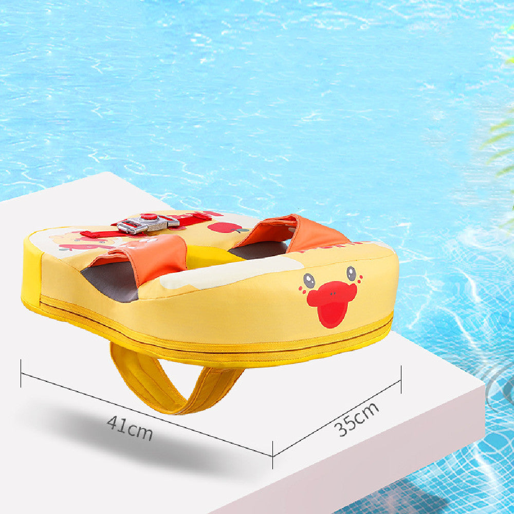 Baby Swimming In The Water Circle