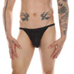 Men's XINGX Pattern Mesh Solid Color Thongs