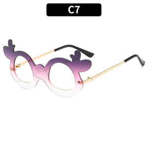 Personalized Holiday Party Fancy Dress Party Decoration Deer Glasses