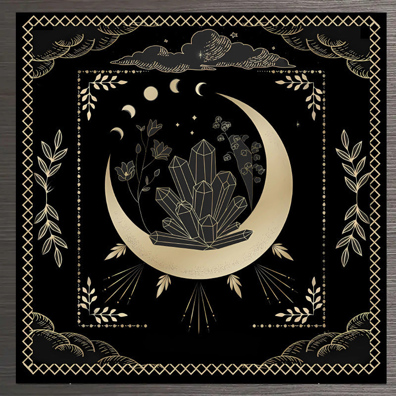 Tarot Board Game Flower Butterfly Decorative Cloth