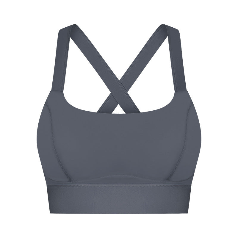 Nude Feel High Elastic Breast Holding Sports Bra Bra