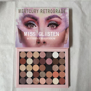 Color Magnetic Eyeshadow Palette Anti Sweat And Non-smudge Gloss Matte Eyeshadow