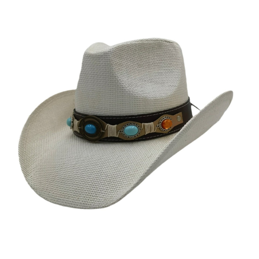 Summer Outdoor Ethnic Style Fedora Hat West