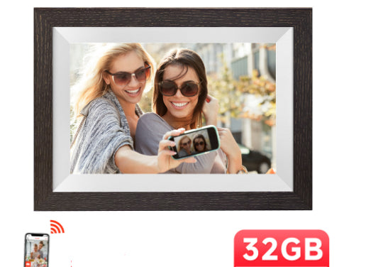 Frameo Electronic Digital Photo Frame 101156-inch Wifi Smart IPS Touch Screen Mobile App Send Pictures