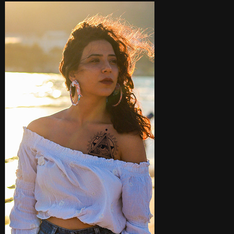 Herbal Waterproof Durable Semi-permanent Tattoo Stickers