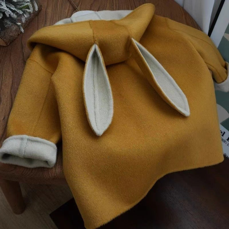 Autumn And Winter Woolen Coat For Children