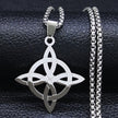 European And American Viking Rune Irish Knot Necklace