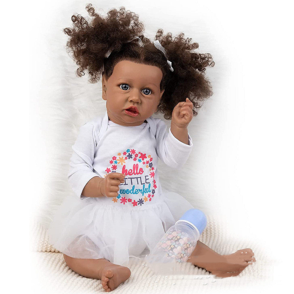 22-inch Fashion Minimalist Reborn Baby Doll Toys