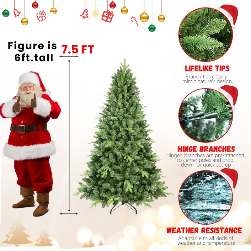 PE, PVC Christmas Tree, Green